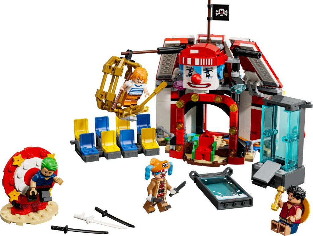 A group of lego toys