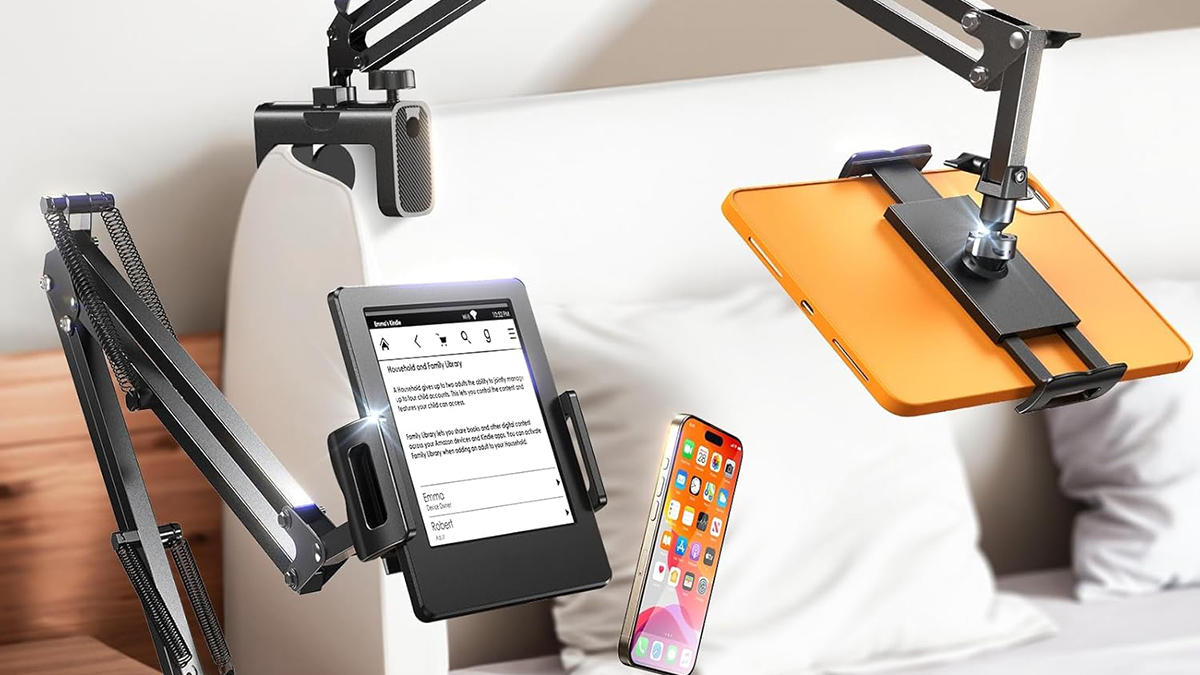 A device floating in the air