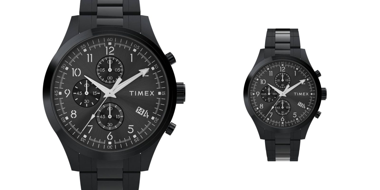 A close up of a watch