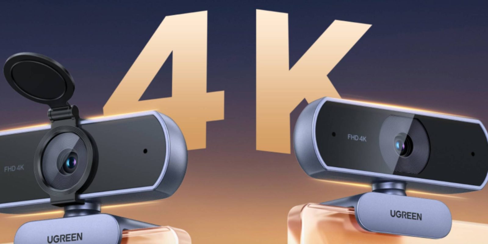 A close-up of a webcam