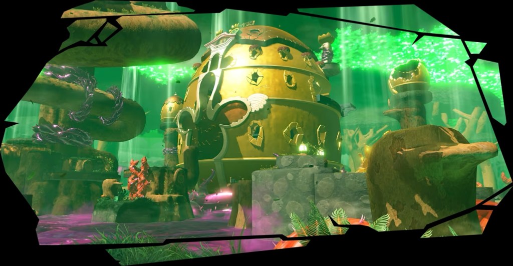 A video game screen capture