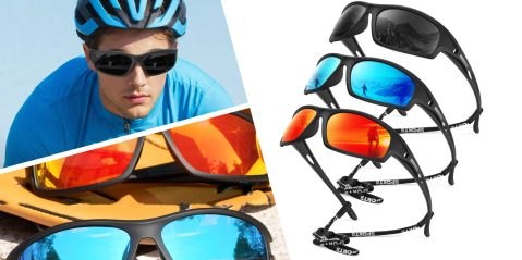 A collage of sunglasses