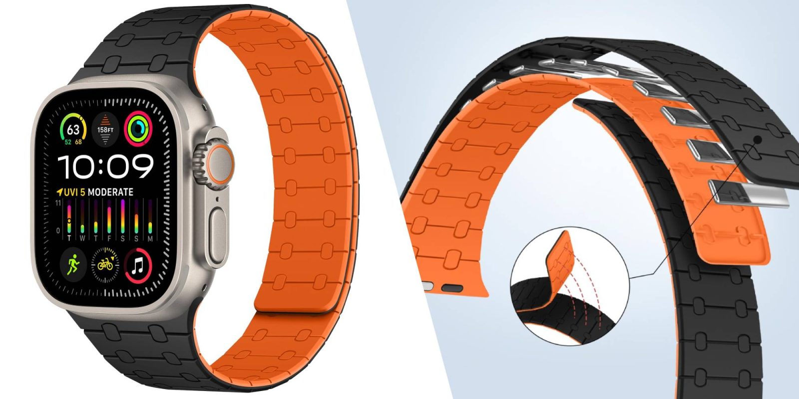 A close up of a watch