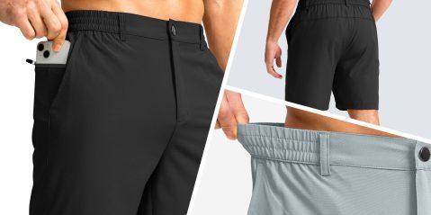 A man's pants with a side by side