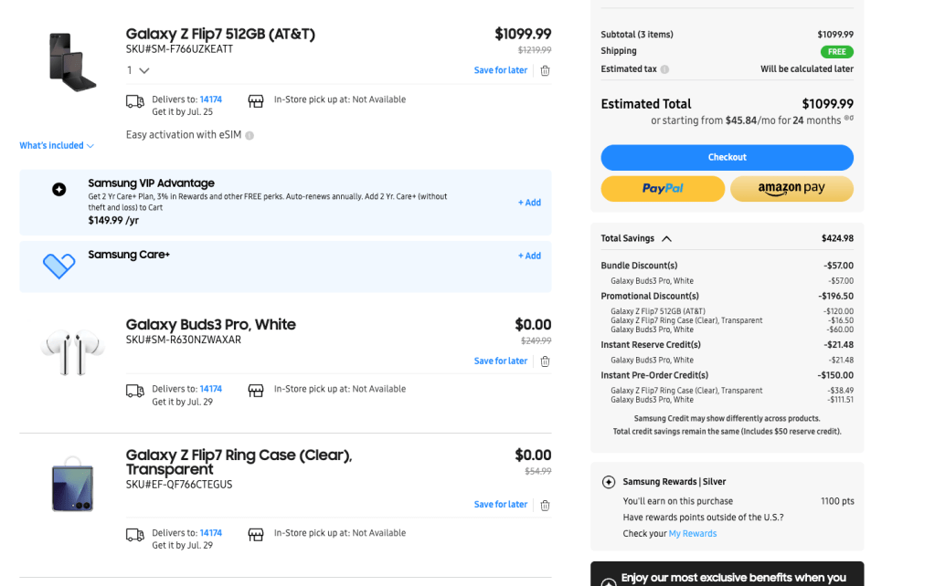 A screenshot of a website