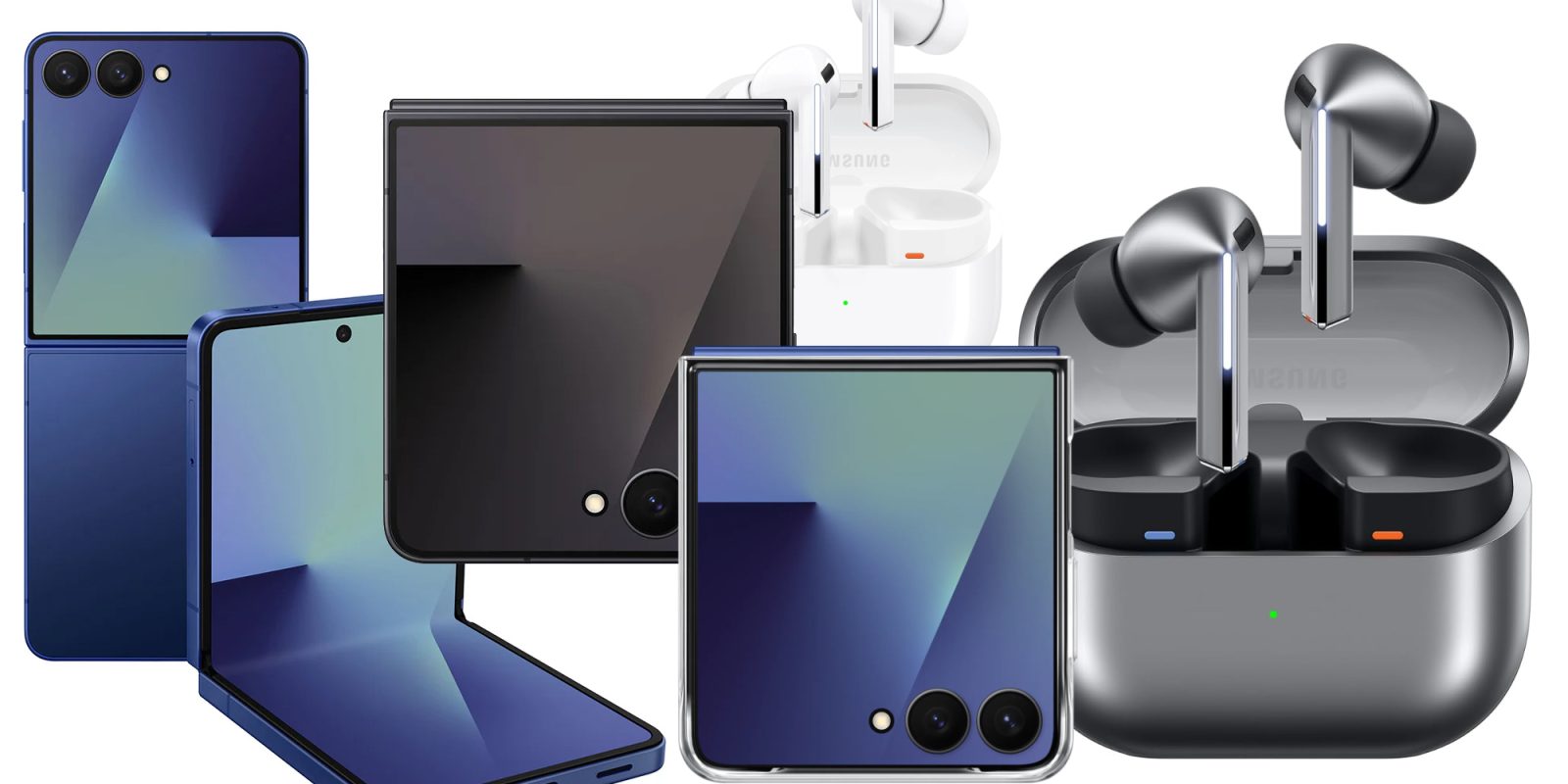 A group of electronic devices