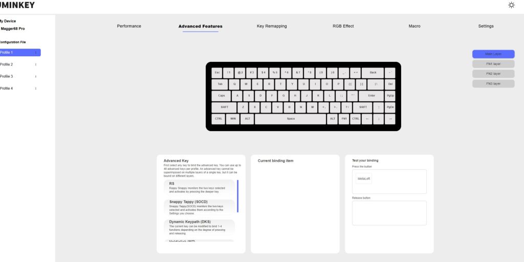 A computer screen shot of a keyboard
