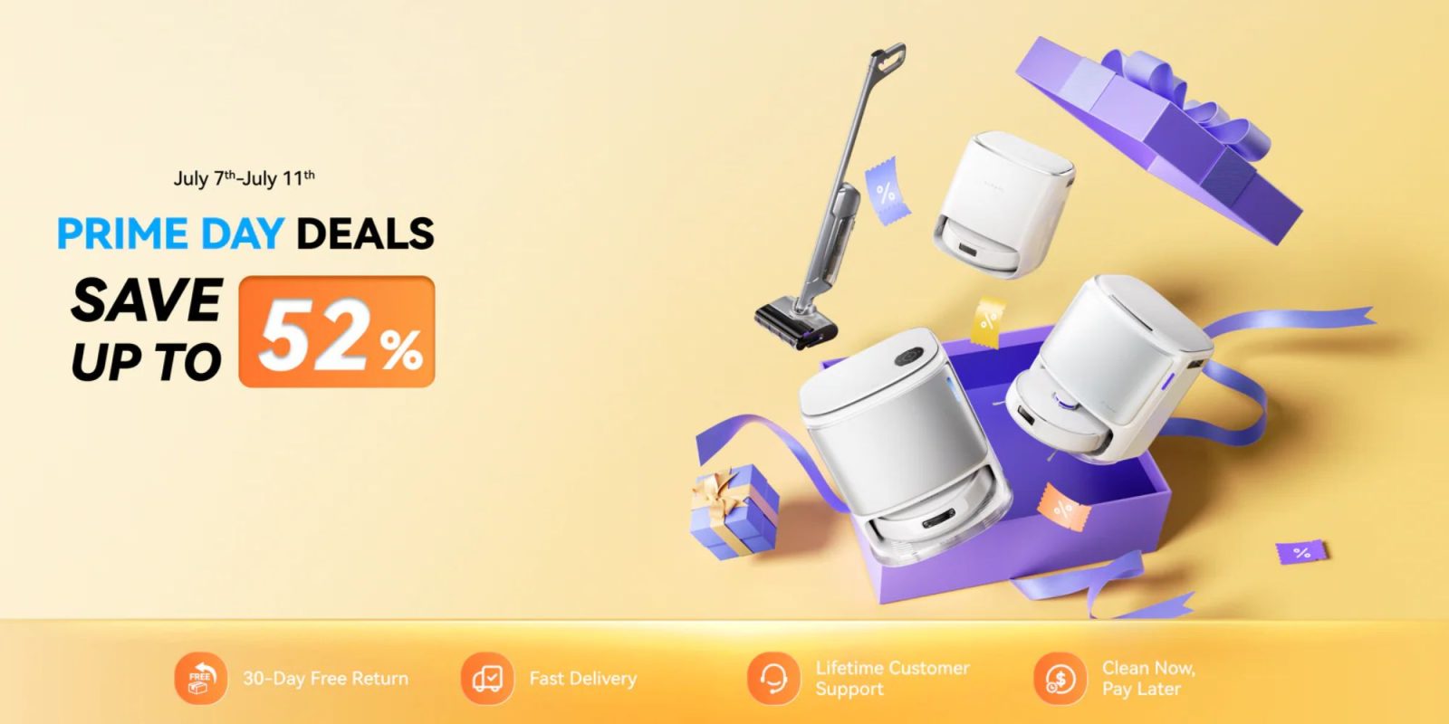 Image showing a render of Narwal's cleaning range deals.