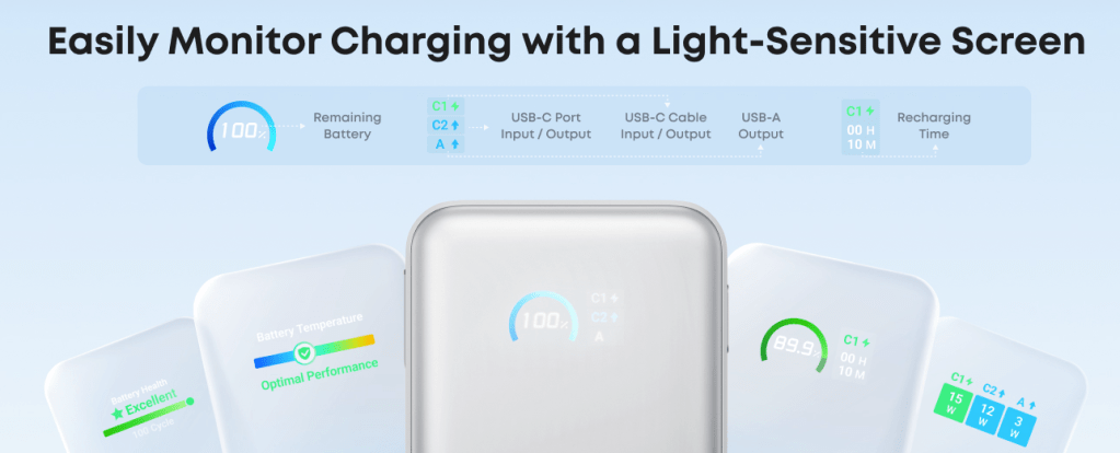 A close up of a device