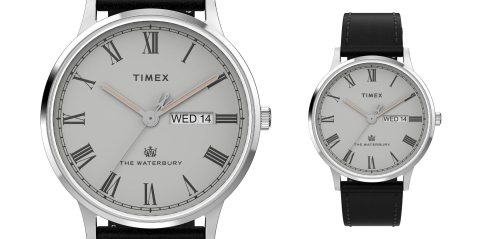 A close up of a watch