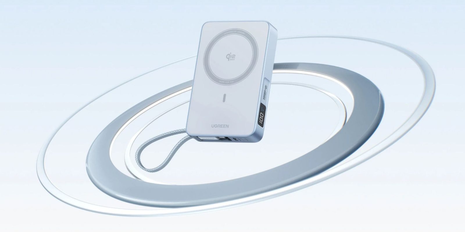 Image showing UGREEN's Qi2.2 25W power bank.