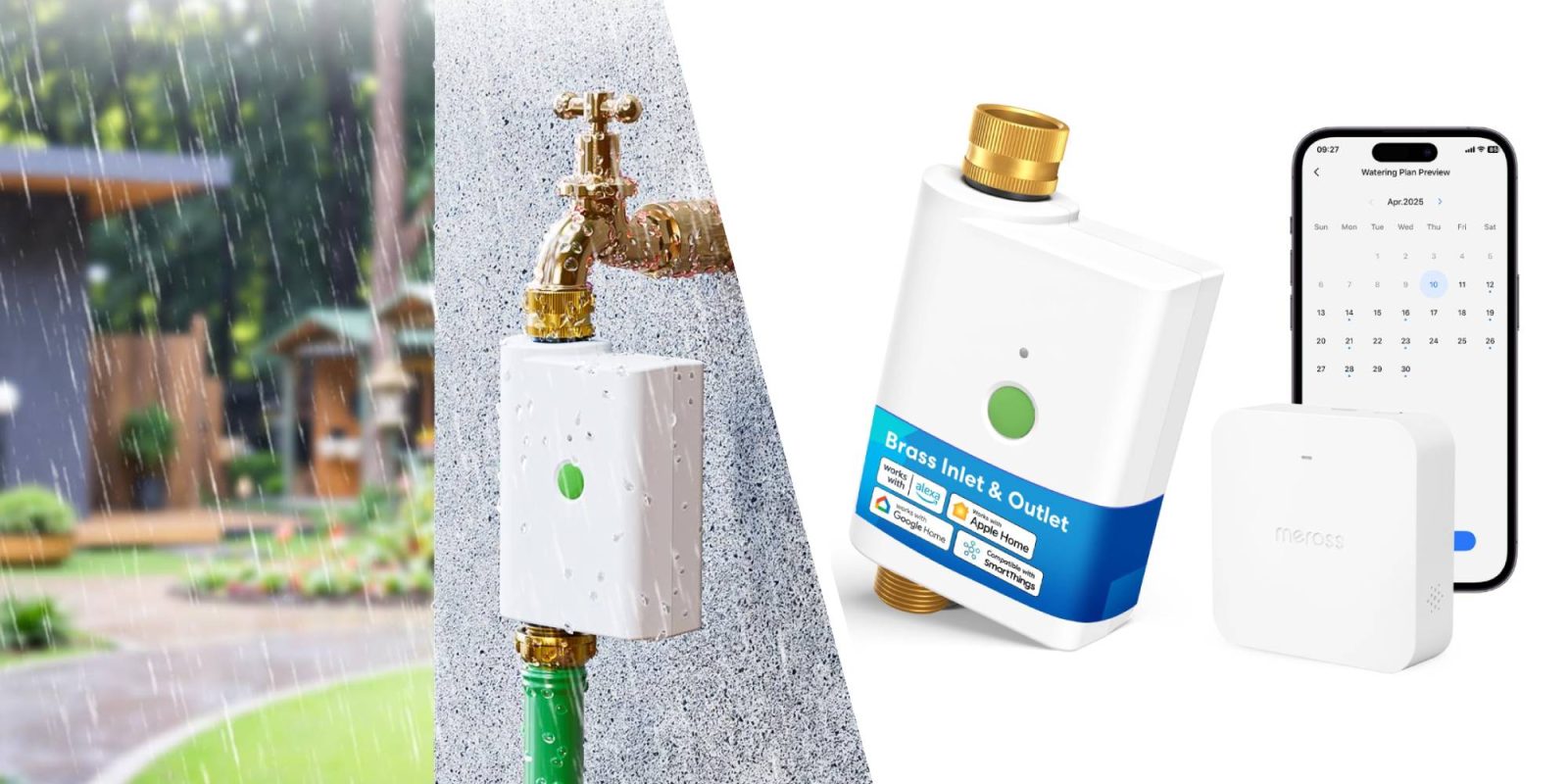 A close-up of a faucet