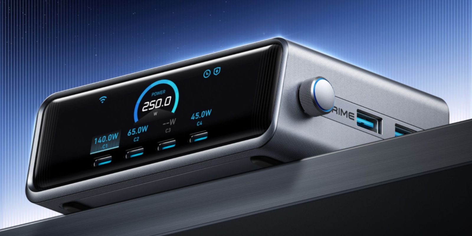 Image showing Anker's 6-port 250W charging station.