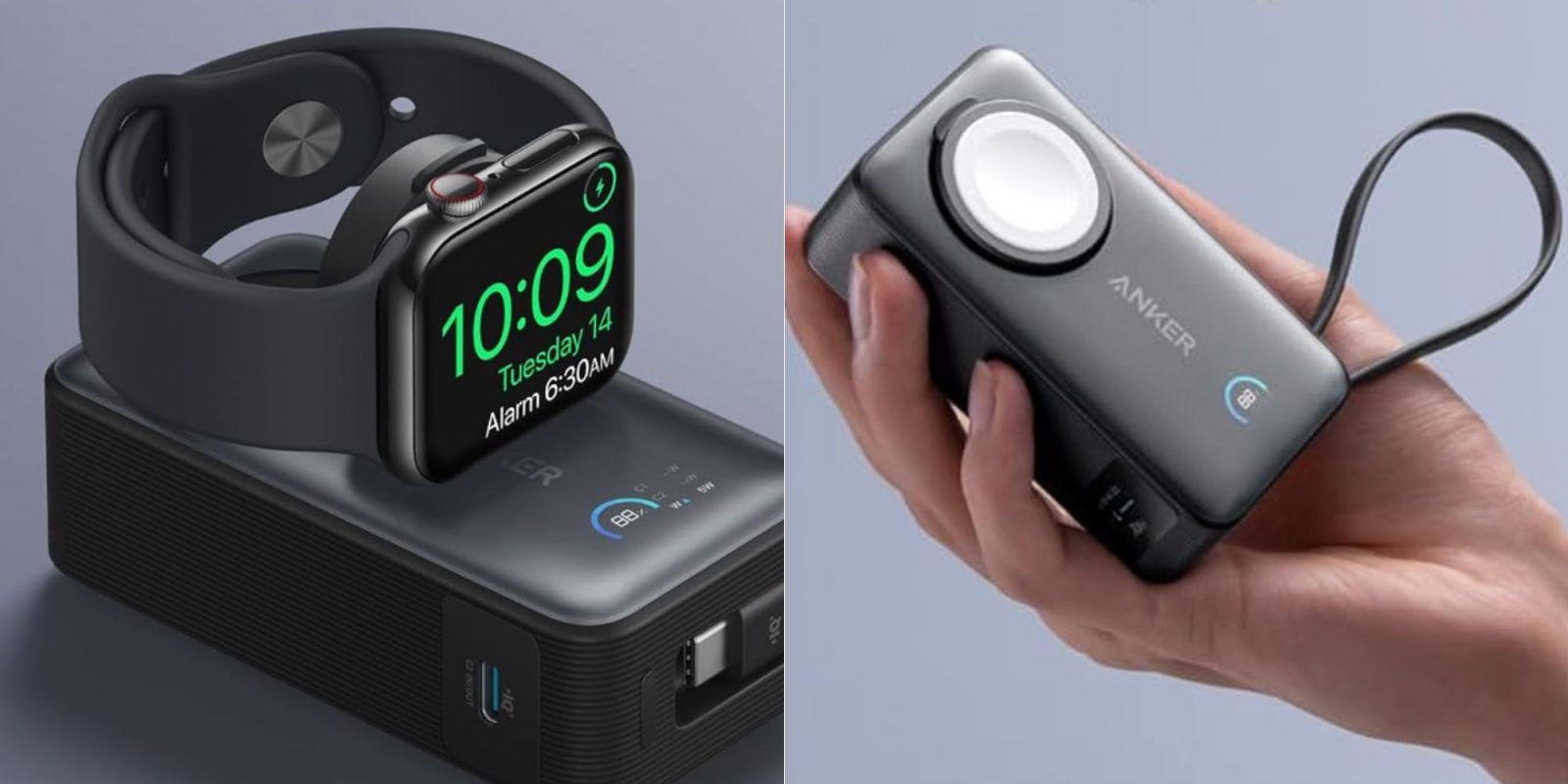 Image showing renders of Anker's 10,000mAh MagGo power bank.