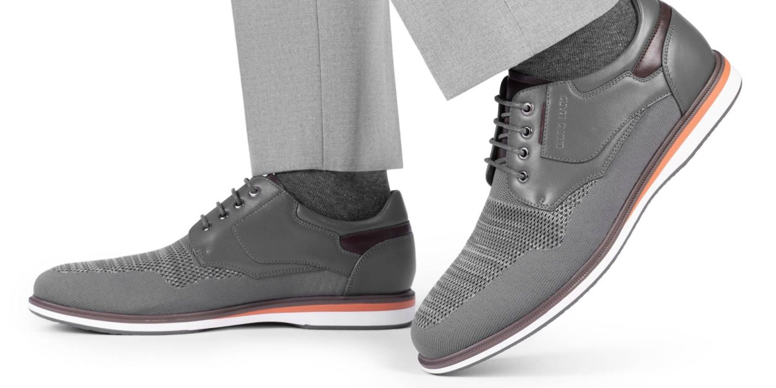 A person's feet and shoes