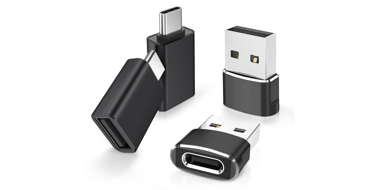 A group of usb adapters