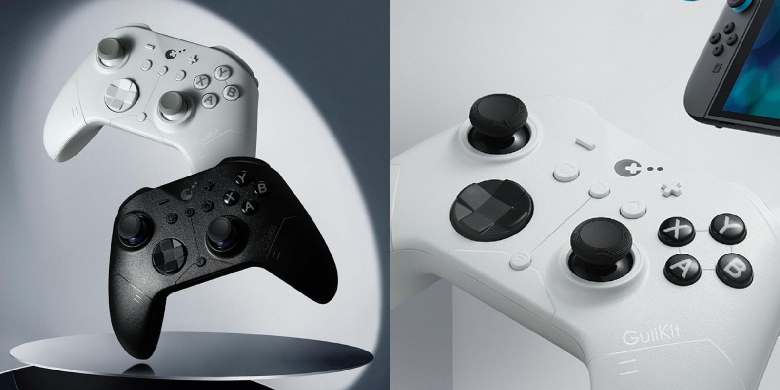 Image showing renders of Gulikit's new Switch 2 controllers.