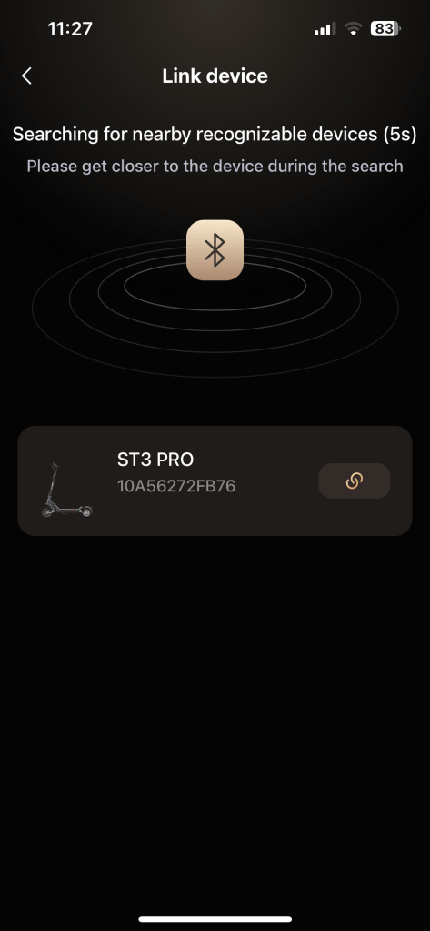 A screenshot of a device