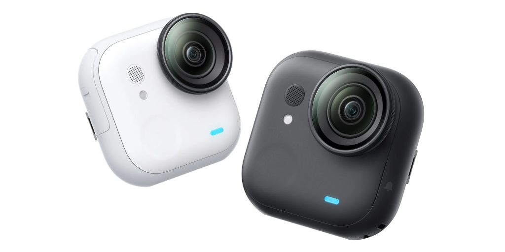 A black and white camera