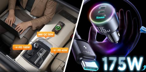 A collage of a man's hands holding a phone