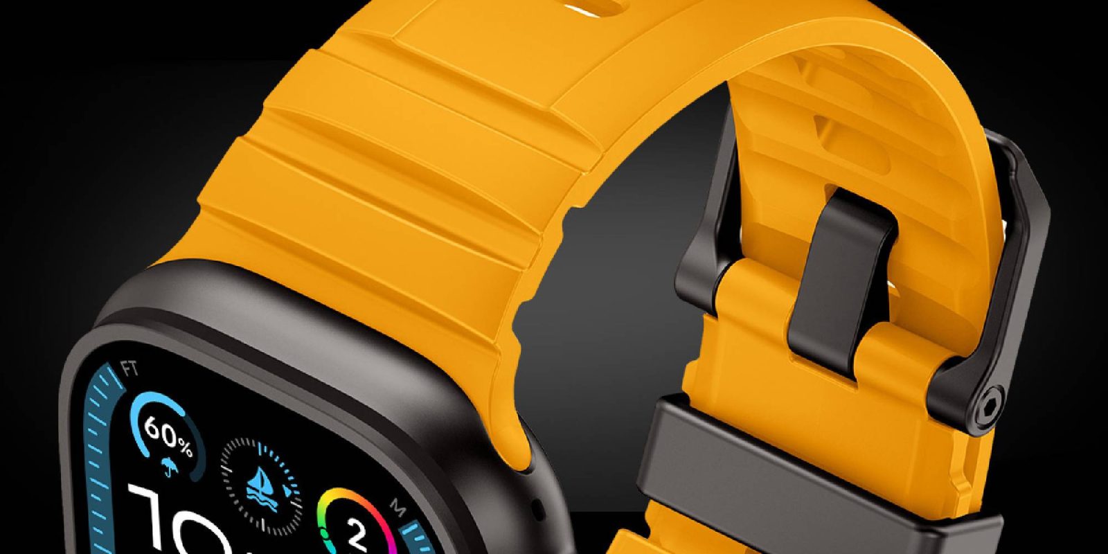 A close up of a watch