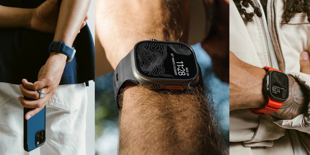 A close up of a smart watch