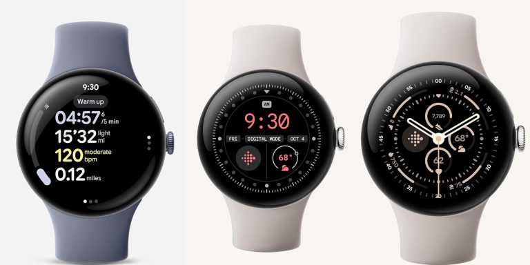 A close up of a watch