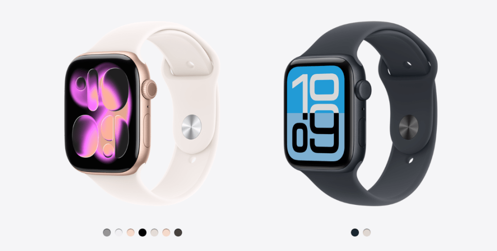 A close up of a watch