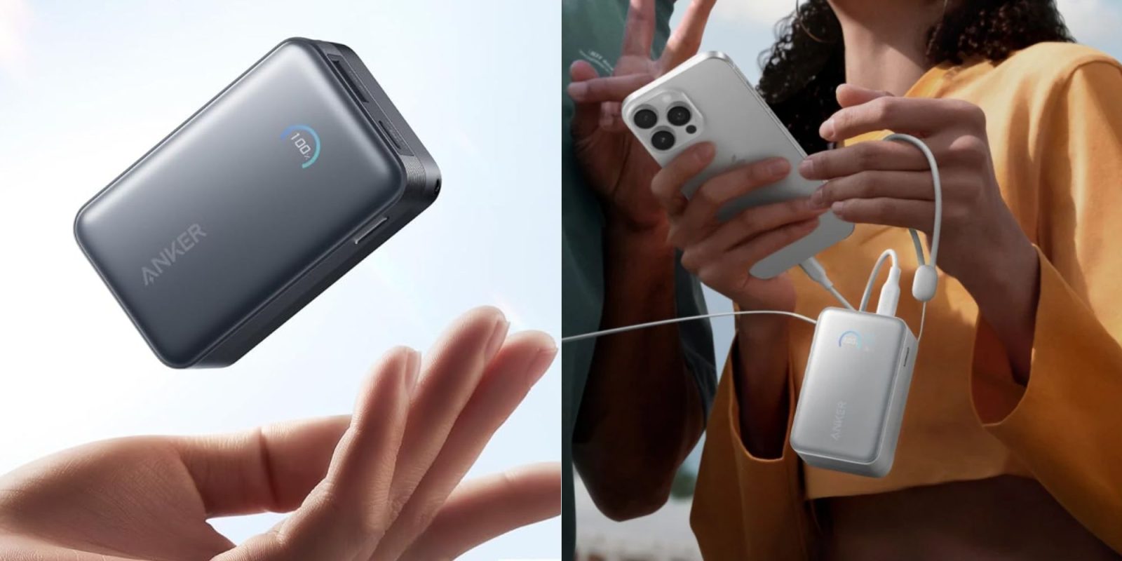 Image showing renders of Anker's 10K Nano power bank.