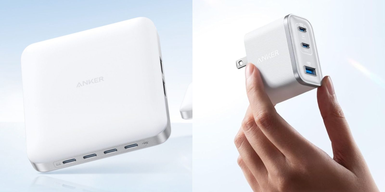 Image showing renders of Anker's Nano chargers.