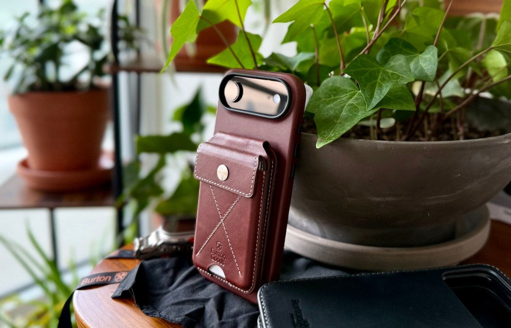 A phone case on a table