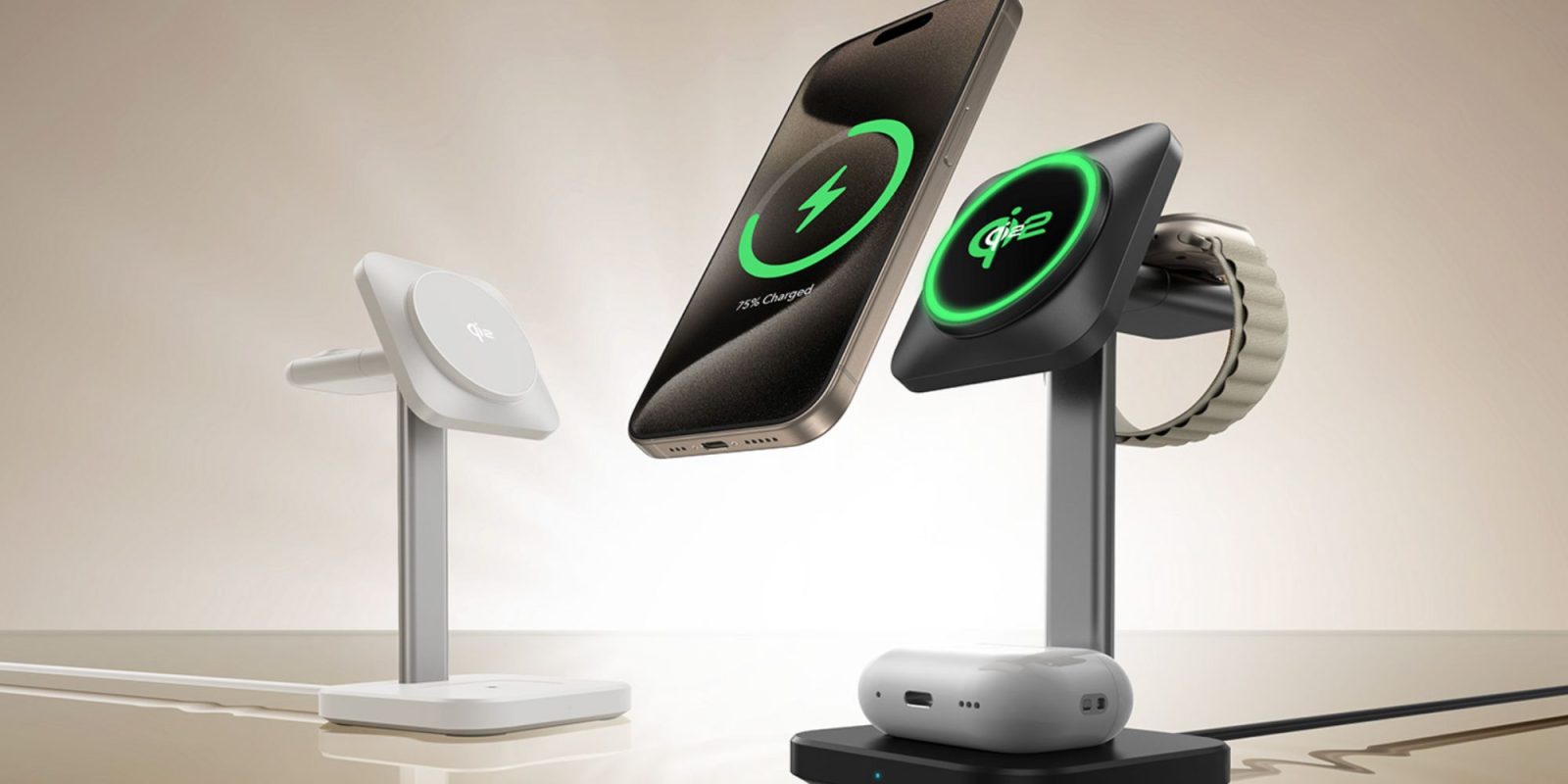 Image showing ESR's 3-in-1 MagSafe charging station.