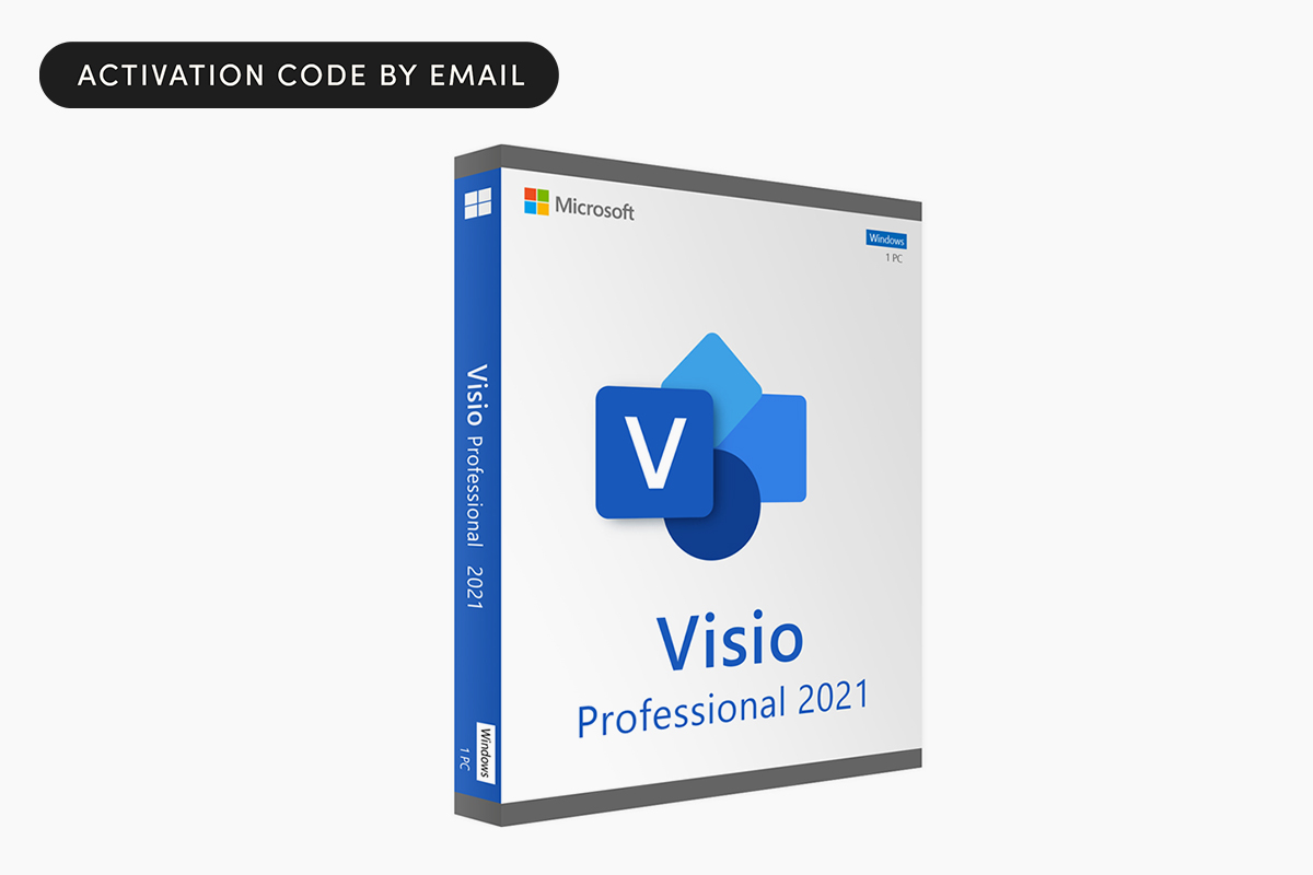 Microsoft Visio 2021 Professional: Lifetime License for Windows