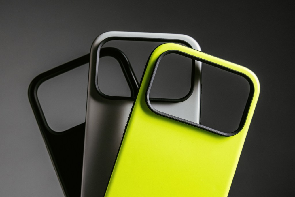 A group of cell phones