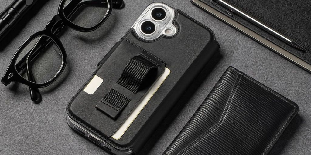 A phone case and wallet