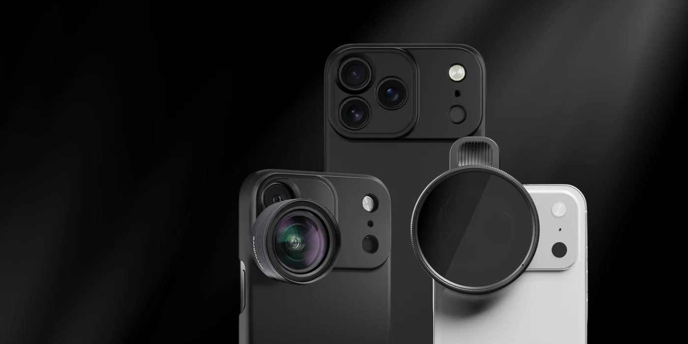 SANDMARC Metal leather iPhone 17 Pro case deals copy