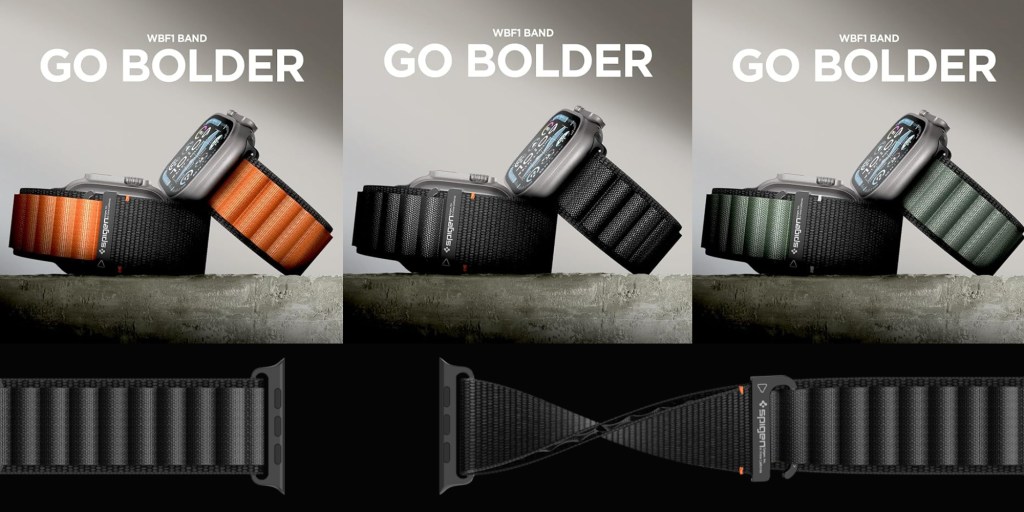 A collage of different colors of watches