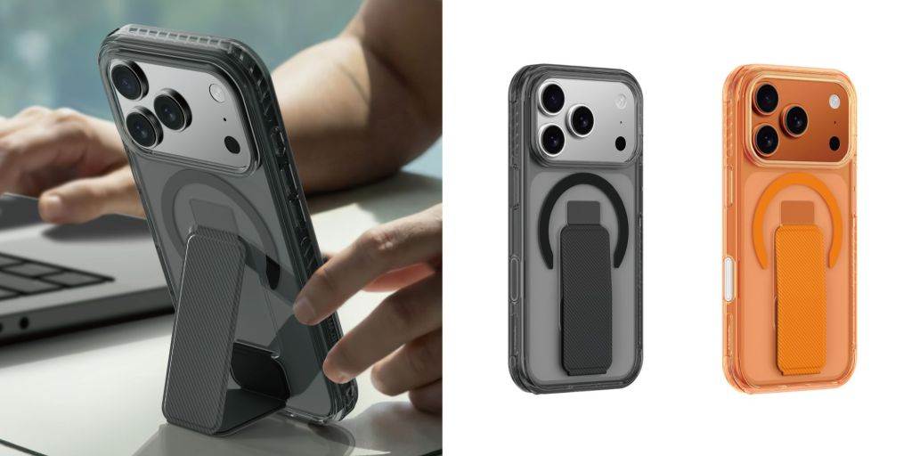 A phone case with a stand