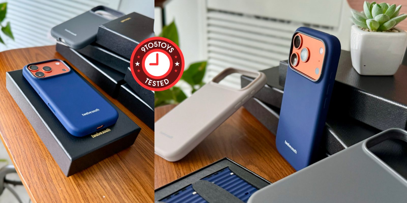 A cell phone in a box