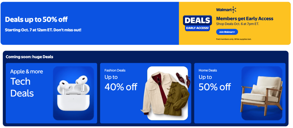 A blue and yellow advertisement with a blue and yellow rectangle with a blue and orange rectangle with a blue and yellow rectangle with a blue and white rectangle with a blue and yellow rec