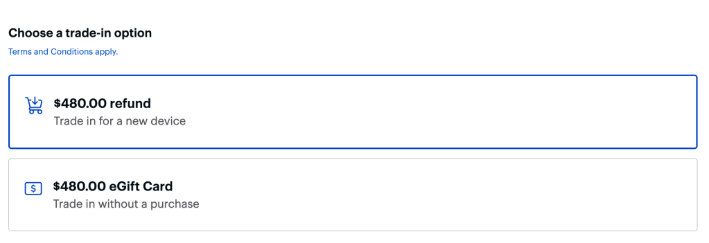 A blue and white rectangle