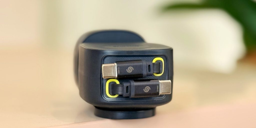 A black box with two usb ports