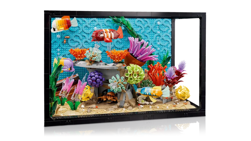 A display of colorful toys