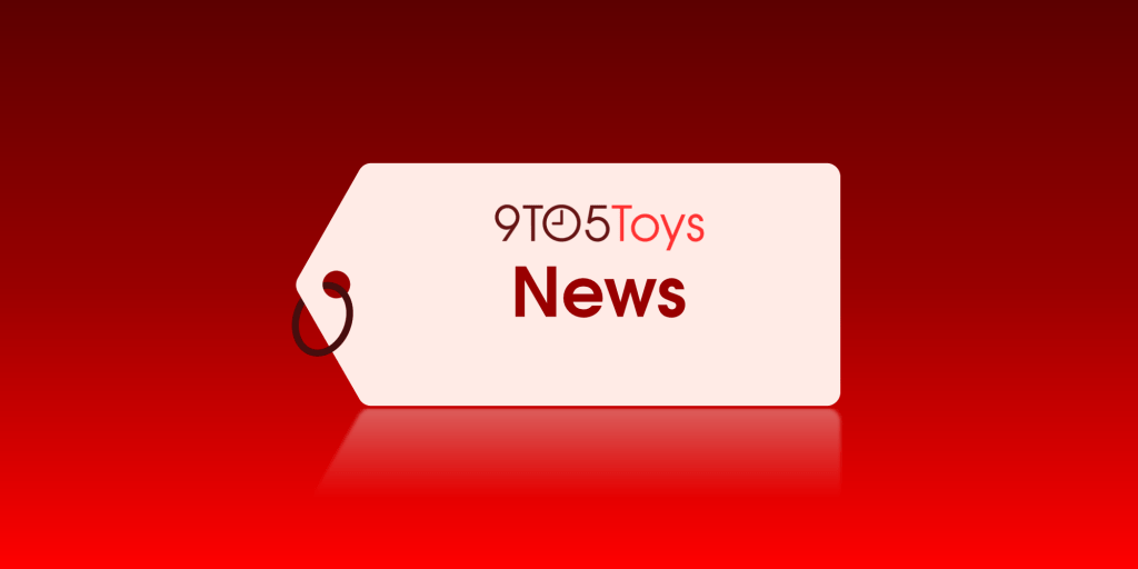 A white tag with red text