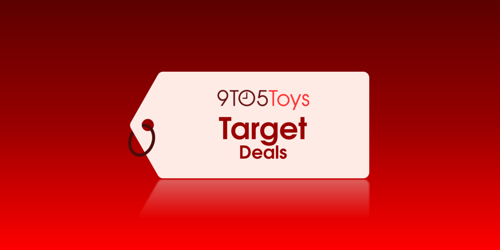 A white tag with red text