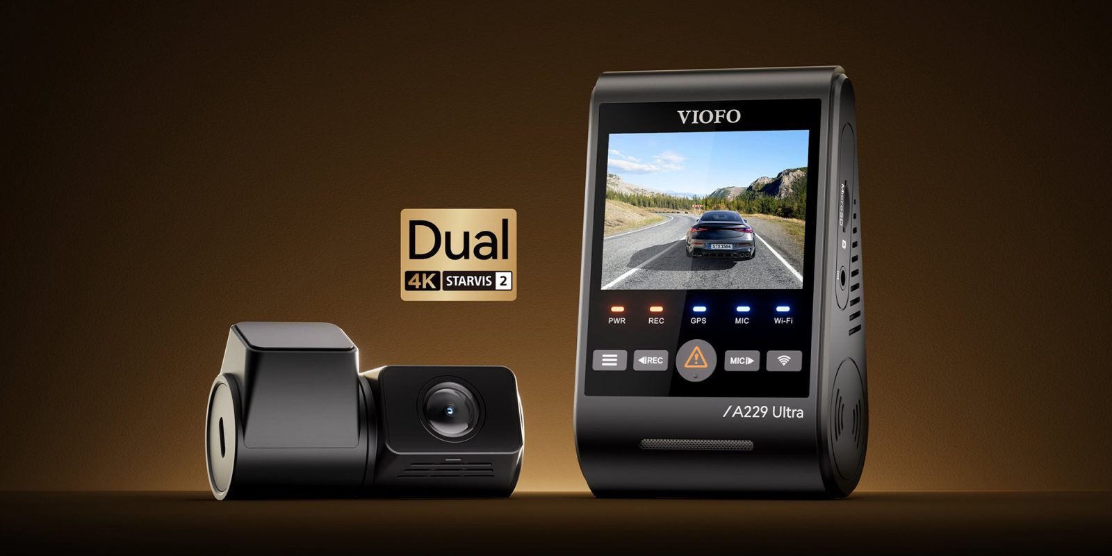 A car camera and a video recorder