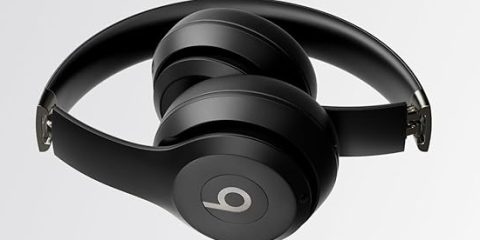 A close up of a pair of headphones