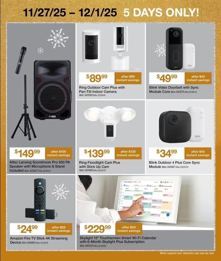 A advertisement for a home theater