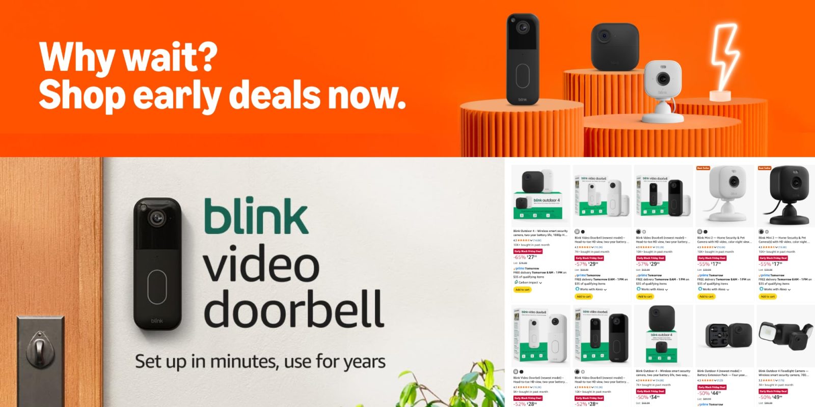 Amazon Blink early Black Friday sale 2025