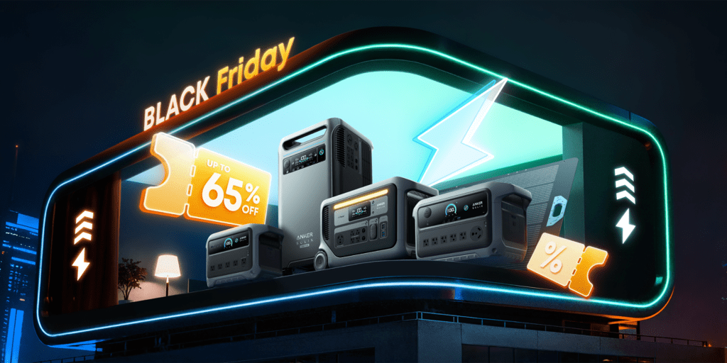 A black friday sale sign